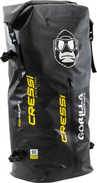 Gorilla Rucksack (schwarz/gelb)