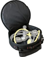 360 Atemreglertasche (schwarz/rot)