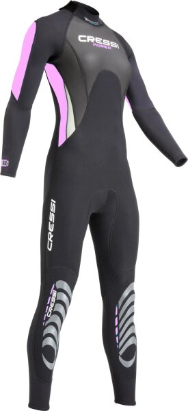 Morea 3 mm Damen Neoprenanzug (schwarz/pink) [XL]