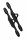 Bungee Straps, Schwarz