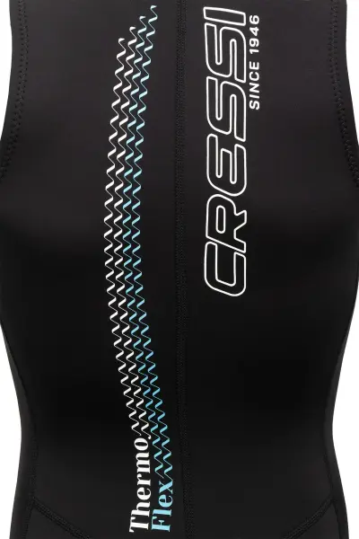 Thermoflex 2mm Damen (schwarz/aquamarin)