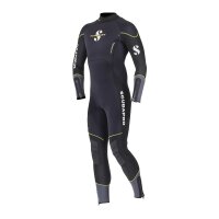 Sport Steamer Back-Zip G2 (Gelbe Akzente) 5mm Herren