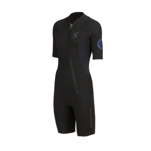Oneflex Shorty Front-Zip 2.5mm Damen