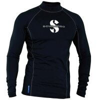 UPF 80 Black T-Flex Langarm Herren