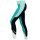 UPF 80 T-Flex Legging Damen, Caribbean/Weiß