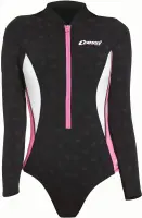 Termico 2mm Damen Langarm (schwarz/pink/weiß)