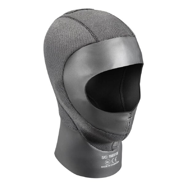 Everflex Kopfhaube 5/3mm mit Gesichtsmanschette